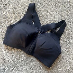 34C zip front Enlite high impact bra